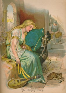 'The Sleeping Beauty', 1903. Artist: Unknown.