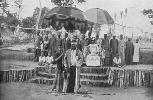 John Boko Cobham, a 'king' of Old Calabar (Southern Nigeria), 1912. Artist: Harry Johnston.