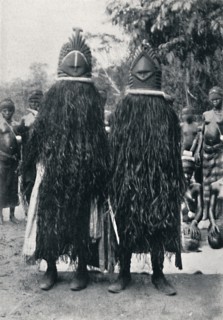 Bundu 'devil dancers', Sierra Leone, 1912. Artist: Cecil H Firmin.