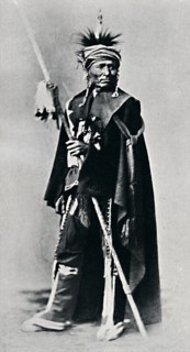 An Algonquin brave, 1912. Artist: Robert Wilson Shufeldt.
