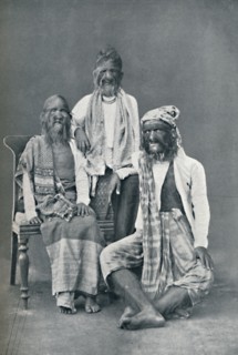 A hairy family of Mandalay, Burma, 1902. Artist: Bourne & Shepherd.