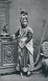 Raja of Rutlam, Central India Agency, 1902. Artist: Bourne & Shepherd.