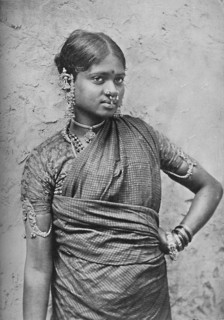 A nautch girl, Madras Presidency, 1902. Artist: Unknown.
