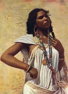 An Arab woman, 1912. Artist: Unknown.