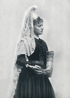 A Danish bride, 1912. Artist: Solveig Lund.