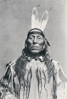 Full face view of a Sioux Indian, 1912. Artist: Robert Wilson Shufeldt.