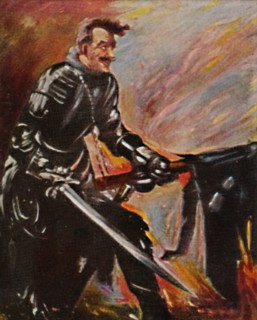 Florian Geyer + 1525. - Gemälde von L. Corinth', 1934