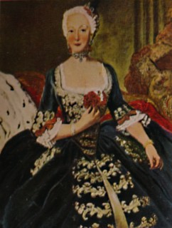 Die Gemahlin Friedrichs des Großen 1715-1797. - Gemälde von Pesne', 1934