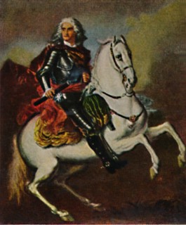 August der Starke 1670-1733. - Gemälde von Silvestre', 1934