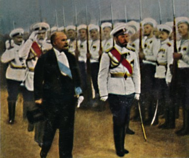 Poincaré (geb. 1860) und Zar Nikolaus II. 1868-1918', 1934