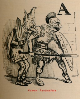 'Roman Pantomime', 1852. Artist: John Leech.