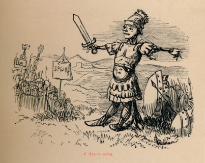 'A Scare-crow', 1852. Artist: John Leech.