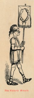 'The Victor's Wreath', 1852. Artist: John Leech.