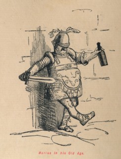 'Marius in his Old Age', 1852. Artist: John Leech.