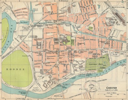 'Chester', c20th Century. Artist: John Bartholomew.