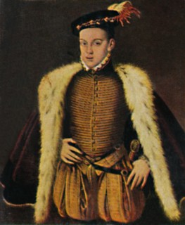 Don Carlos 1545-1568. - Gemälde von Sanchez Coello', 1934