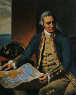 James Cook 1728-1779. - Stich nach dem Gemälde von Dance', 1934