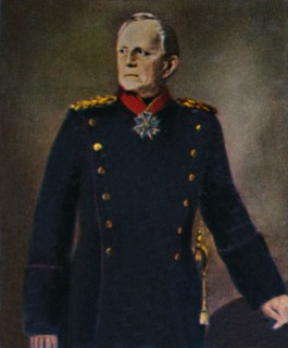 Helmuth von Moltke 1800-1891. - Gemälde von Lenbach', 1934