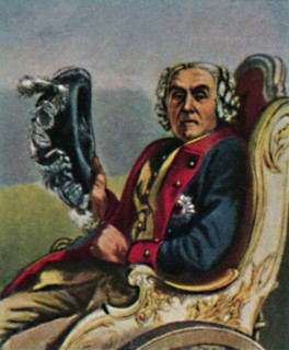General Fouqué 1698-1774. - Gemälde von Menzel', 1934