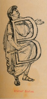 'Brutus' Status', 1852. Artist: John Leech.