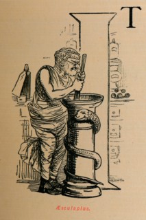'Aesculapius', 1852. Artist: John Leech.