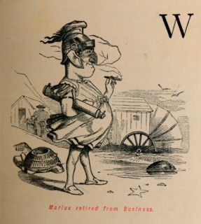'Marius retired from Business', 1852. Artist: John Leech.