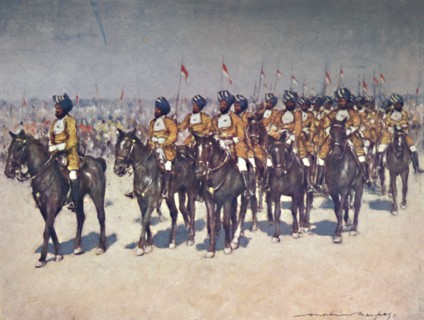 'Bombay Retainers', 1903. Artist: Mortimer L Menpes.