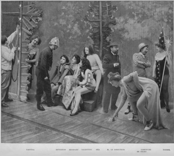 'Avant Les Trois Coups', 1900. Artist: Unknown.