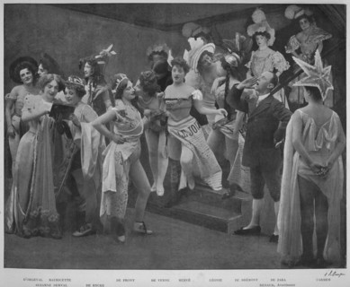 'En Scene Pour Le Trois!', 1900. Artist: Unknown.