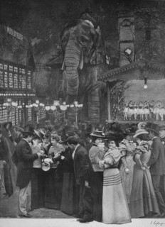 'Au Moulin Rouge - Dans Le Jardin', 1900. Artist: Unknown.