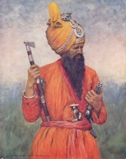 'A Retainer from Jind', 1903. Artist: Mortimer L Menpes.