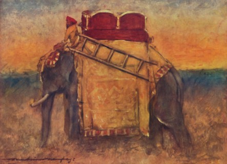 'An Elephant of Central India', 1903. Artist: Mortimer L Menpes.