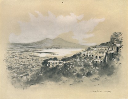 'Naples and the Bay', 1903. Artist: Mortimer L Menpes.