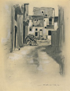 'Deserted Houses', 1903. Artist: Mortimer L Menpes.