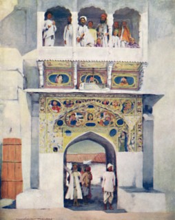'A Minstrels' Balcony', 1905. Artist: Mortimer Luddington Menpes.
