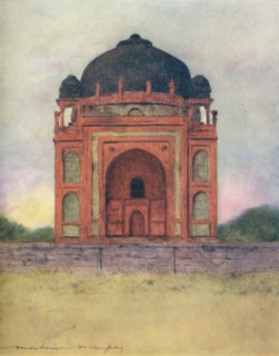 'King Babar's Tomb', 1905. Artist: Mortimer Luddington Menpes.
