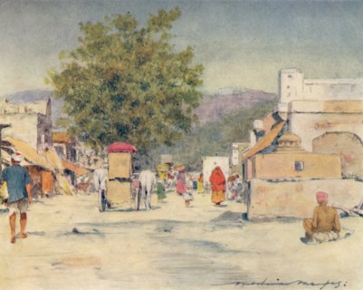 'In the City of Jeypore', 1905. Artist: Mortimer Luddington Menpes.