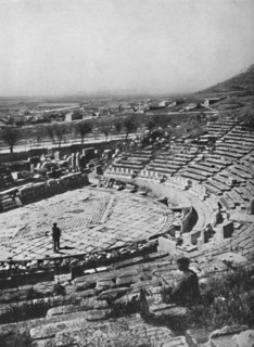 'The Theater of Dionysus on the southern slope of Acropolis', 1913. Artist: Unknown.