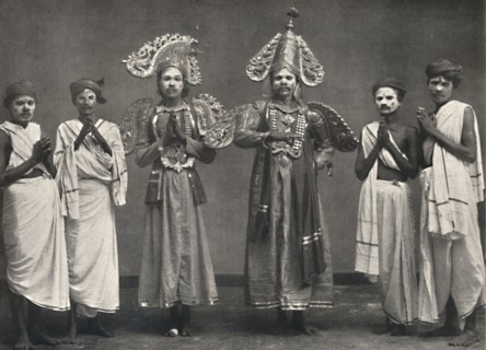 'Szene aus Shakuntalavilasa, dem Spiel von Shakuntala', 1926. Artist: Unknown.