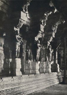'Inneres eines Hindutempels, Ceylon', 1926. Artist: Unknown.