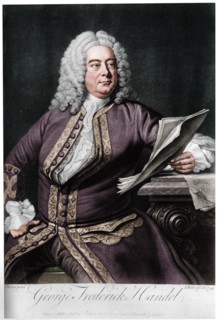 George Frideric Handel, German-born British Baroque composer, 1749. Artist: John Faber the Younger.