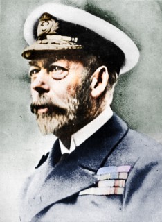 'George V, King of the United Kingdom from 1910', c1936, (1945). Artist: Unknown.