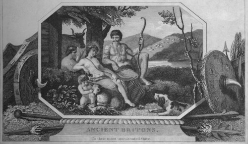 'Ancient Britons, in their most uncultivated State', 1838. Artist: Unknown.