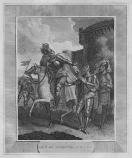 'King William's Malediction on his Son', 1838. Artist: Unknown.