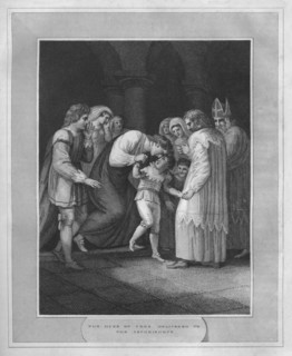 'The Duke of York Delivered To The Archbishops', 1838. Artist: Unknown.