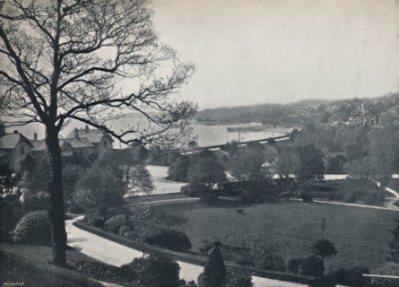 'Grange - View from the Gardens', 1895. Artist: Unknown.