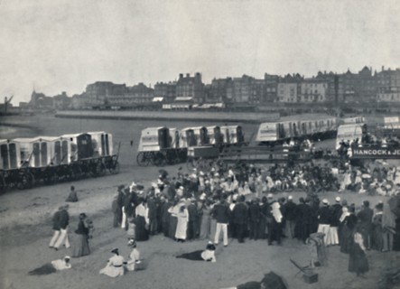 'Margate - On the Sands', 1895. Artist: Unknown.