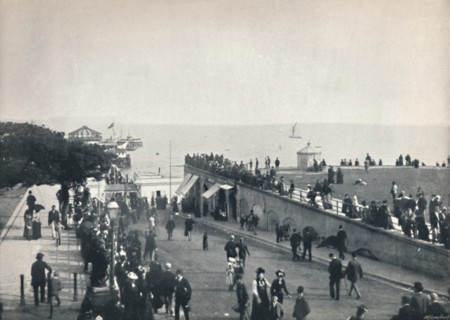 'Clacton-On-Sea - The Approach to the Pier', 1895. Artist: Unknown.