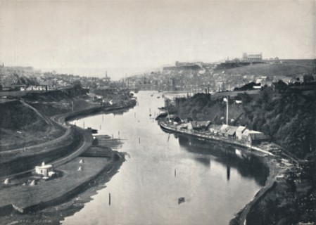 'Whitby - General View of the Town', 1895. Artist: Unknown.