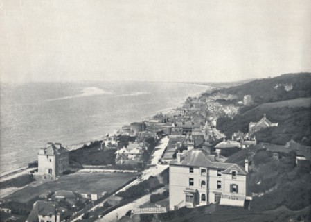 'Sandgate - View from the Heights', 1895. Artist: Unknown.
